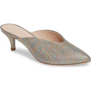 Elegant Silver Women's Mules